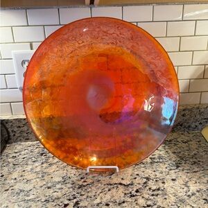 Crate + Barrel large decorative bowl